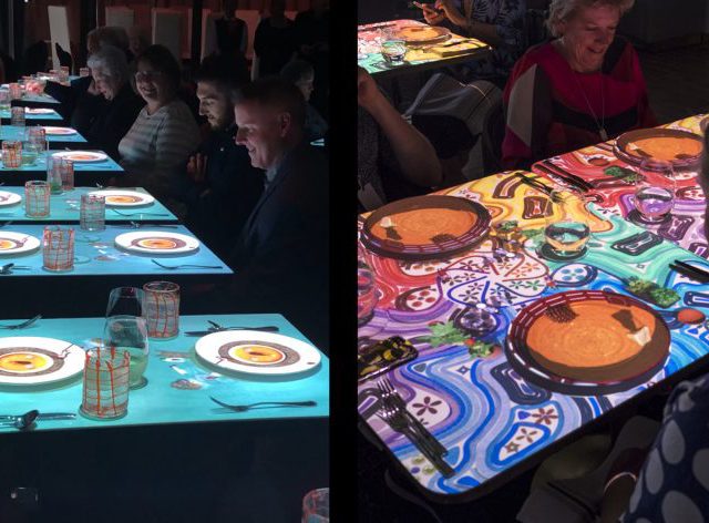 ویدیو مپینگ رستوران 1